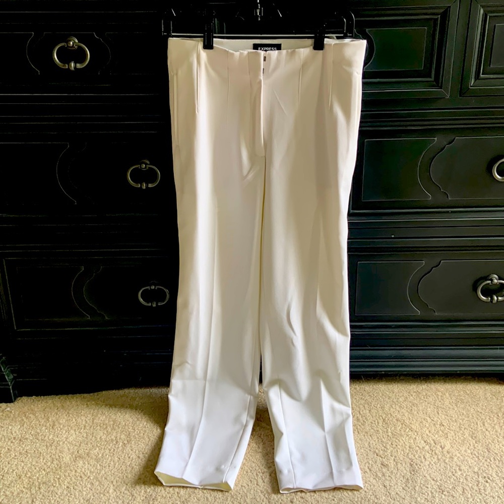 White dress pants